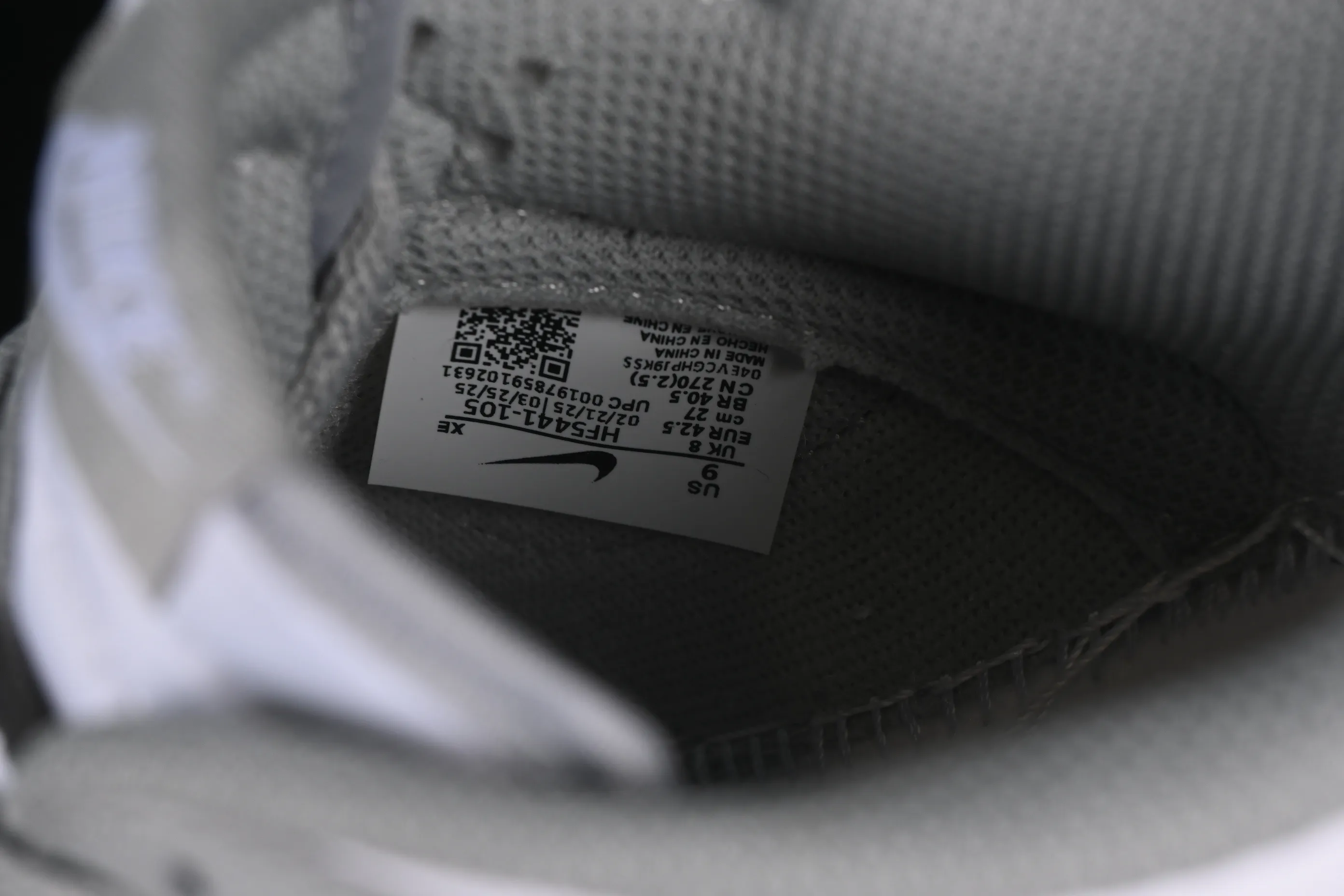 All categories Nk SB Dunk series Nk SB Dunk Low low-top sneakers Nike SB Dunk Low white gray low-top casual sneakers HF5441-105